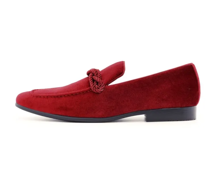 Men Dress Shoes-Esses Red