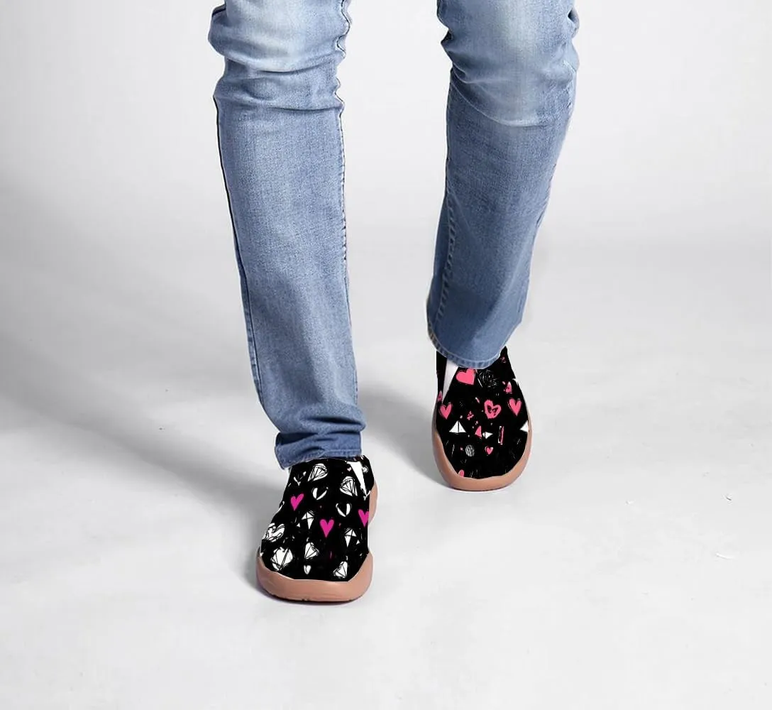 Men's Canvas Slip On Casual Loafers Lightweight Comfort Sneaker Trendy Fashion Walking Shoes