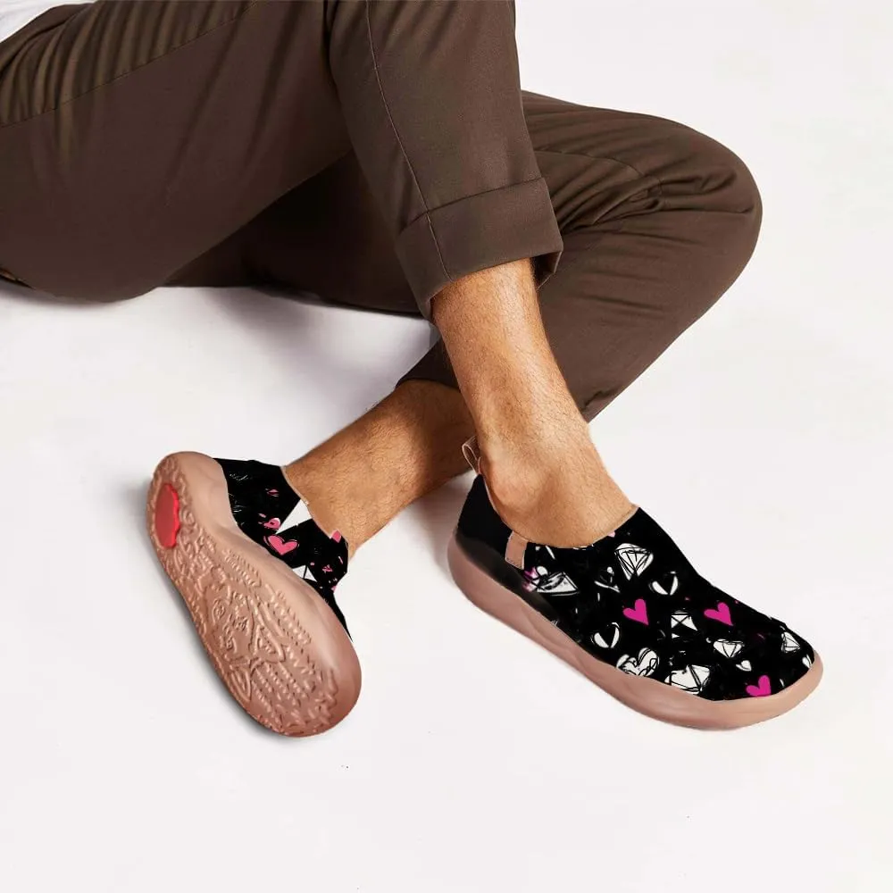 Men's Canvas Slip On Casual Loafers Lightweight Comfort Sneaker Trendy Fashion Walking Shoes