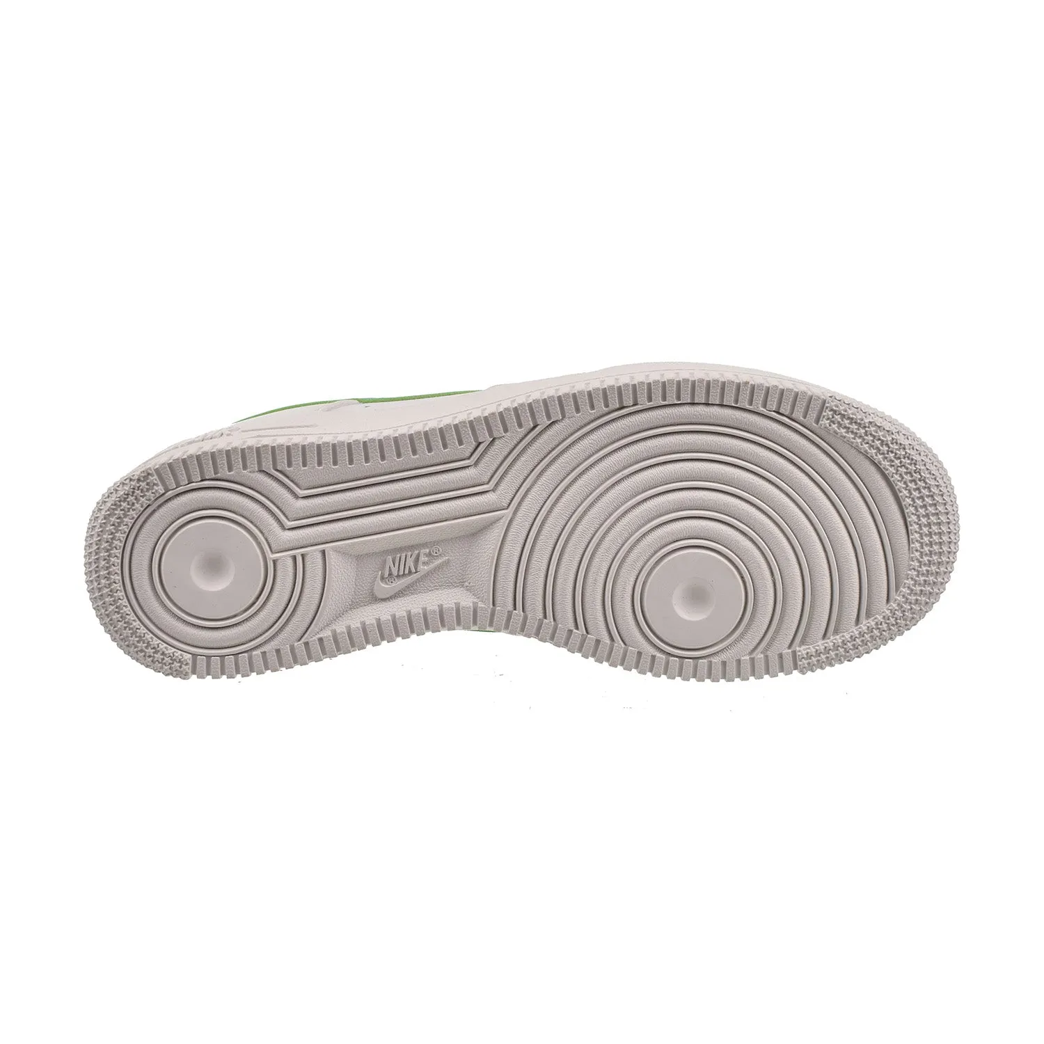 Nike Air Force 1 Low (GS) Big Kids' Shoes White-Emerald Rise