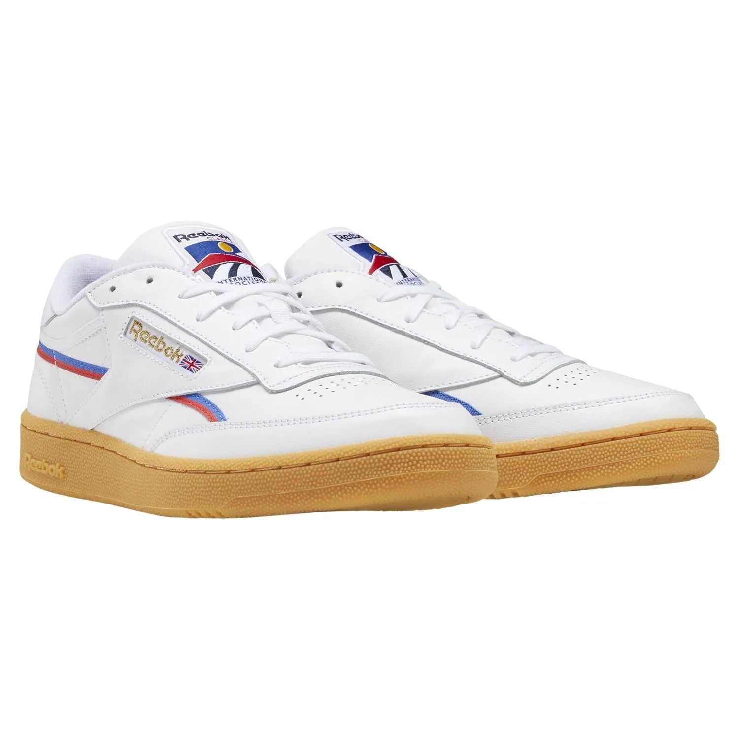 Reebok Club C 85 MU Shoes - White/Red/Blue
