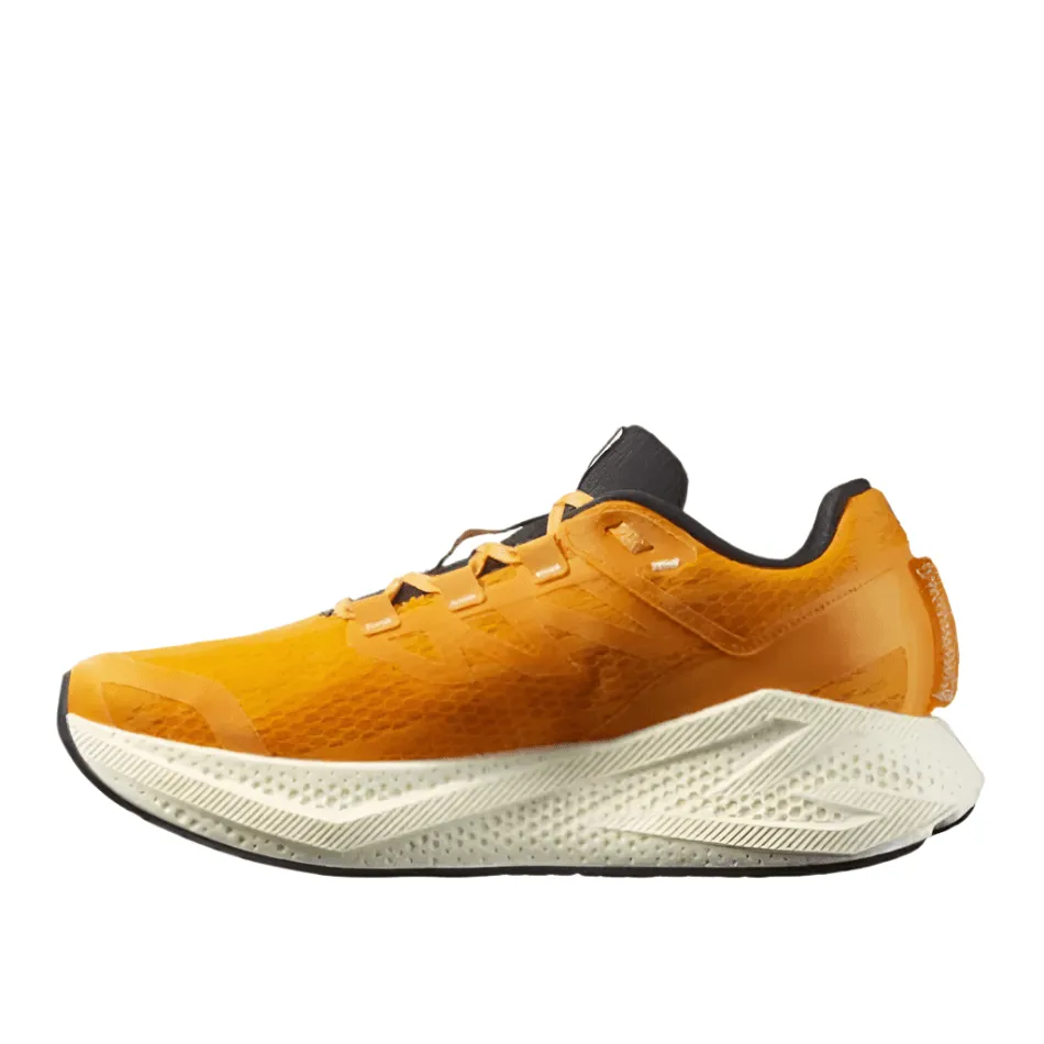 Salomon Men's Aeroglide 3 Running Shoes in Tumeric/White/Black SS25