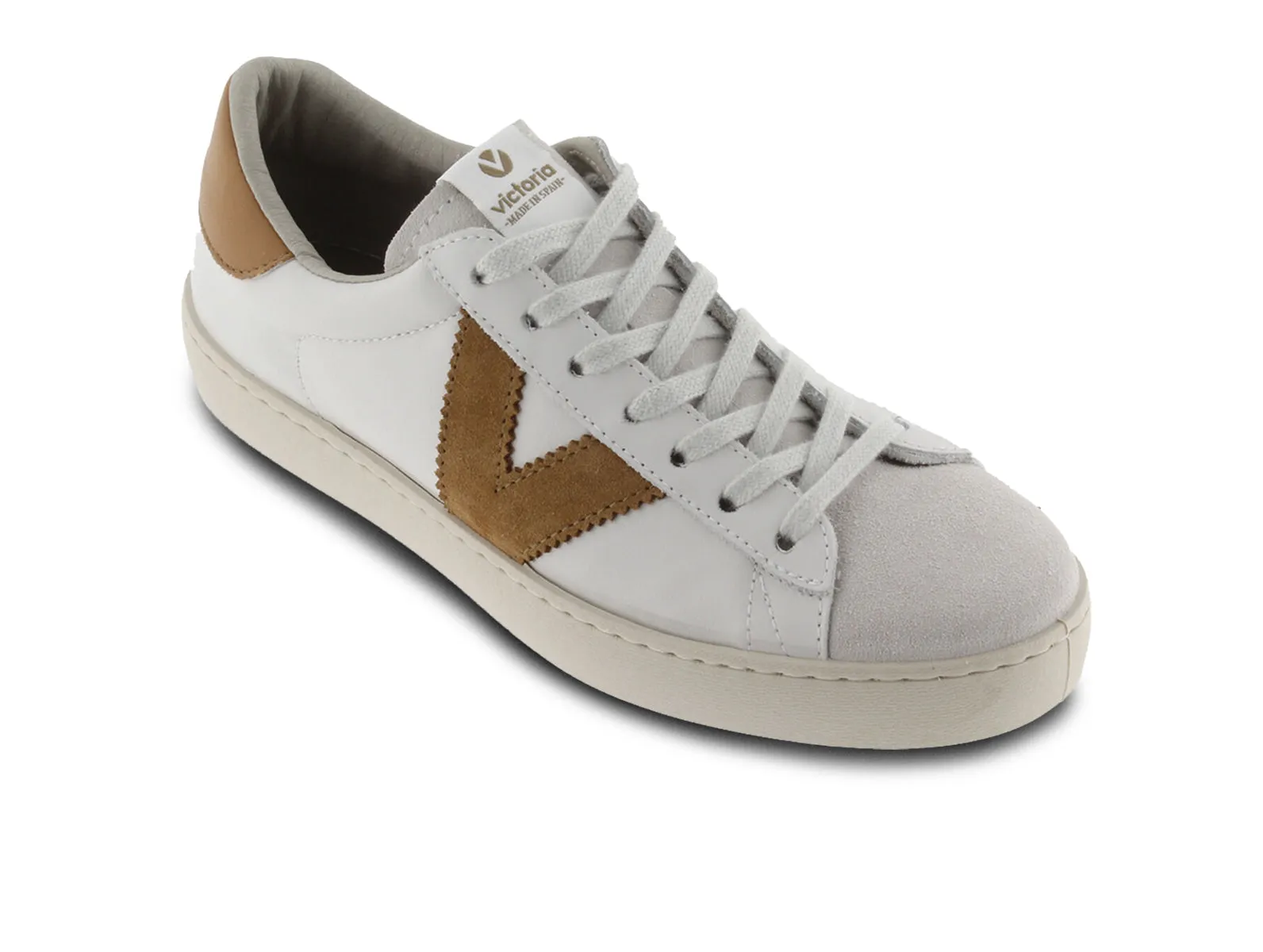 Victoria Berlin 1 126142 71 - White Cuero Tan