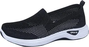 Womens Slip On Loafers Casual Comfortable Walking Shoes Lightweight Canvas Sneakers Non Slip Flat Flats